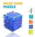 Plastic 3D Cube Maze Puzzle -