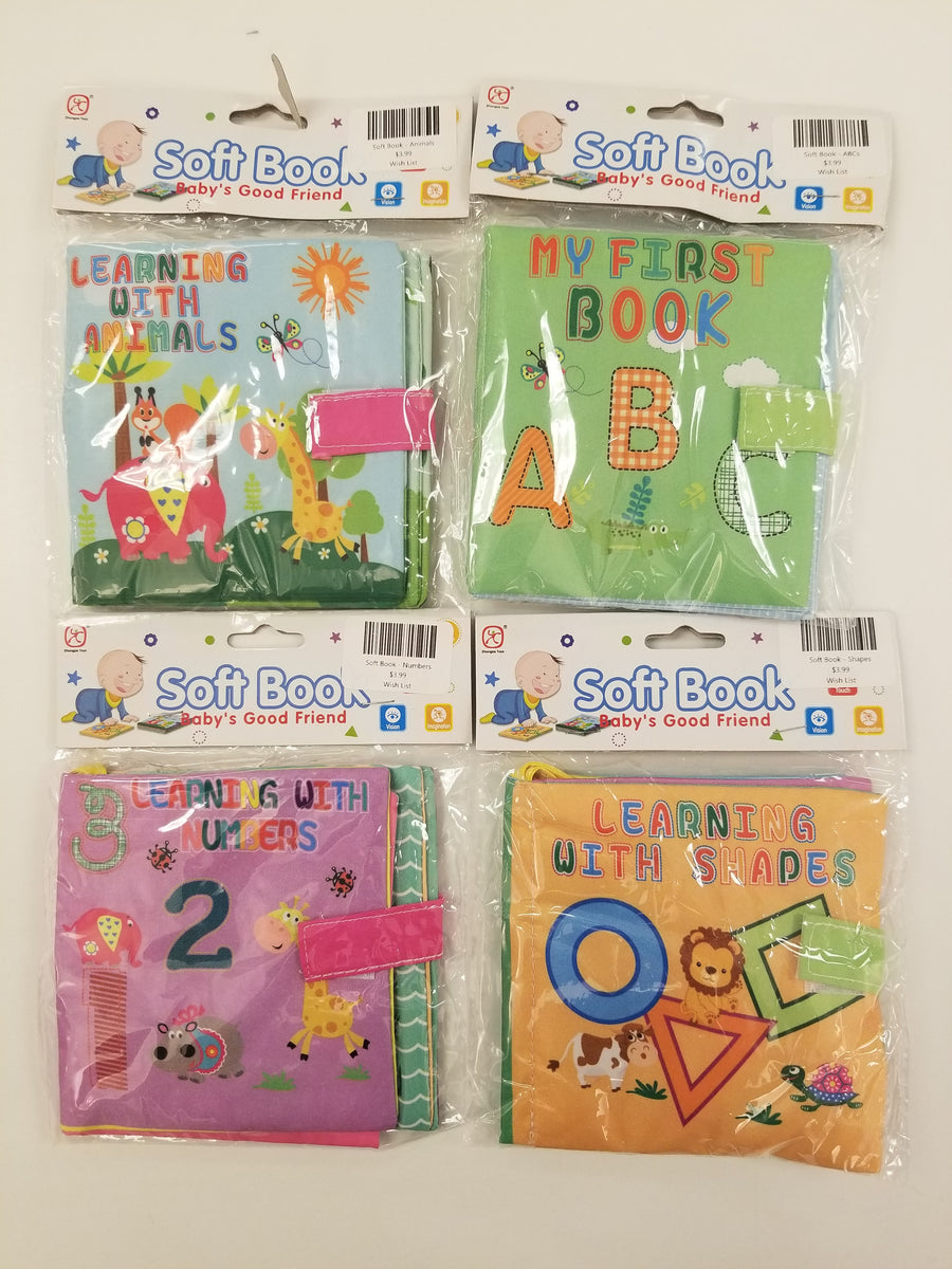 Small Fabric book for babies - 1 book