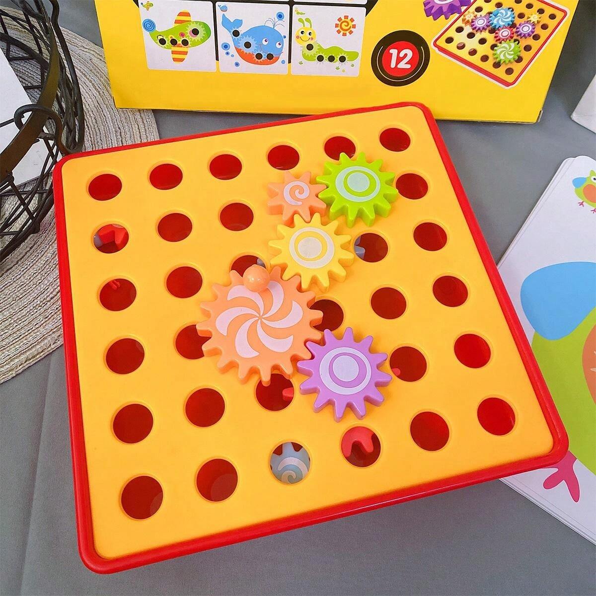 Creative gear puzzle toy - لعبة التروس