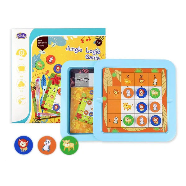 Jungle logic game - لعبة ترتيب الغابة