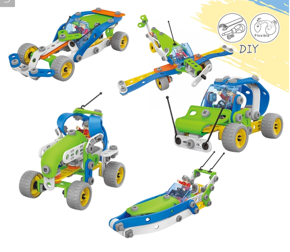 Copy of Build and play Meccano - 117 pieces