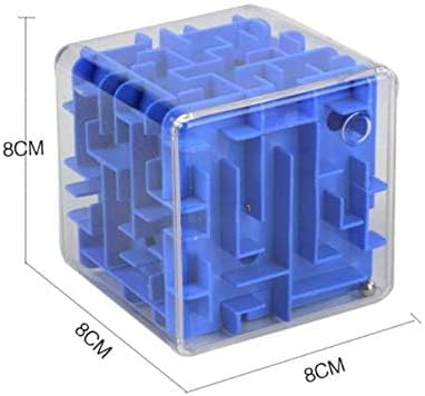 Plastic 3D Cube Maze Puzzle -