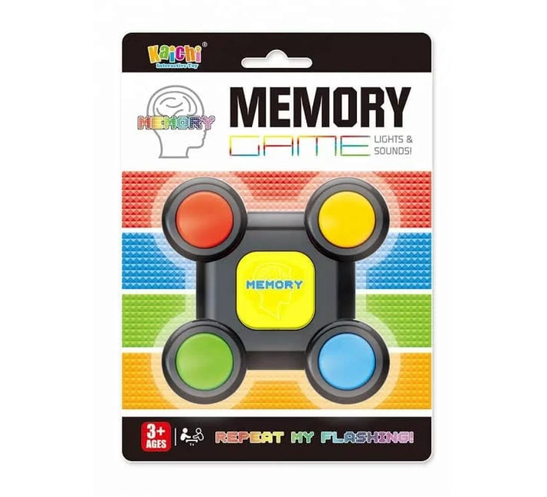 Kid's Educational Memory Game with Lights