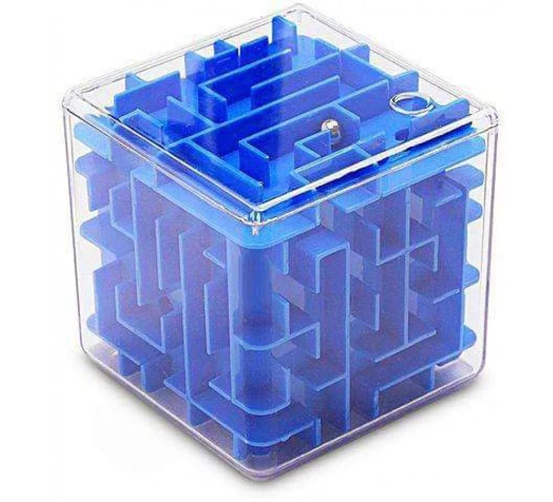 Plastic 3D Cube Maze Puzzle -