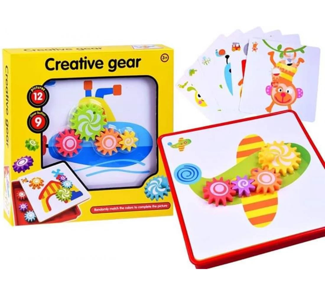 Creative gear puzzle toy - لعبة التروس