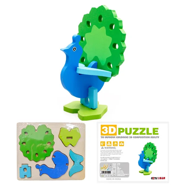 3D wooden Puzzle