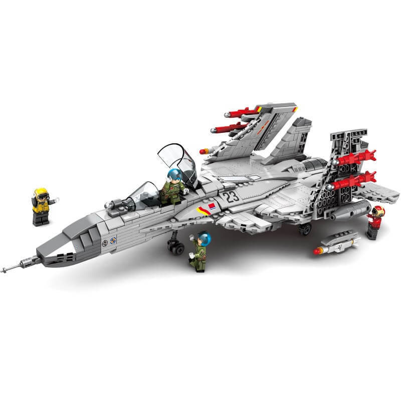 Lego-Like Flying Shark Blocks - 1168 pieces