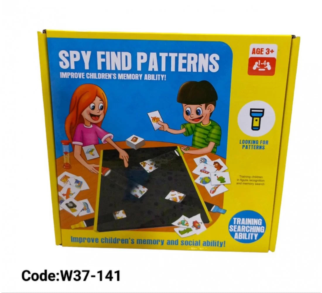 Spy Finds patterns - لعبه البحث والعثور