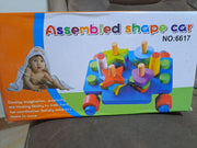 Wooden Assembly shapes car