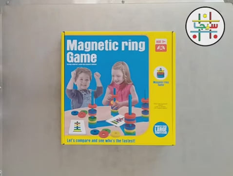Magnetic ring game
