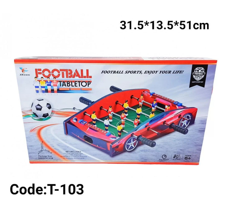 Wooden Football Tabletop