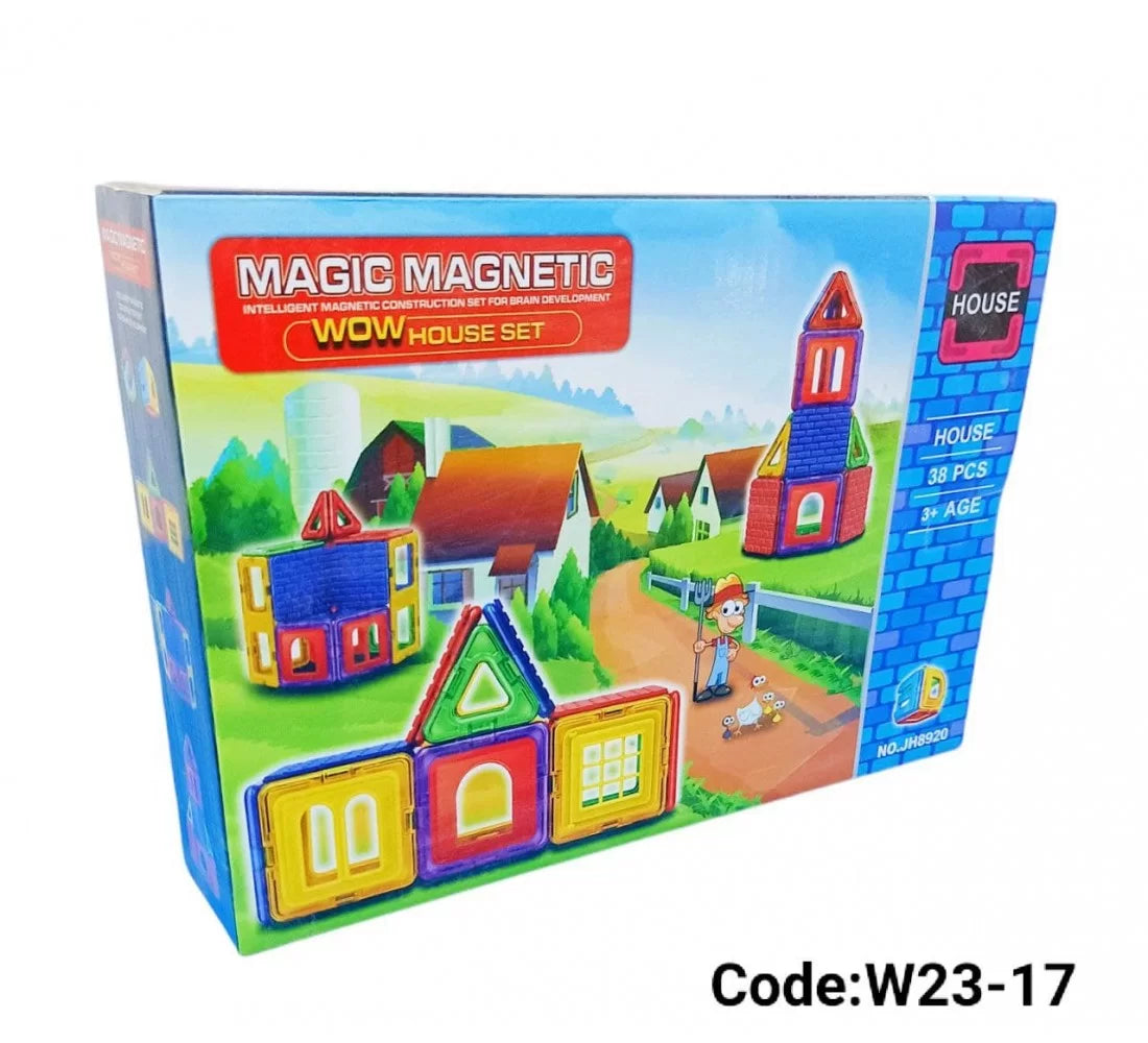 Building Magnetic Tiles - 38 pieces