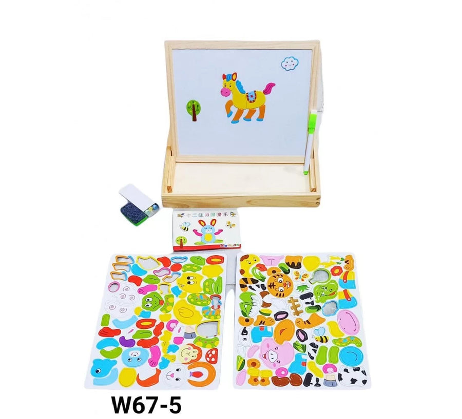 Horse Magnet Chalkboard Toy to Increase Creativity